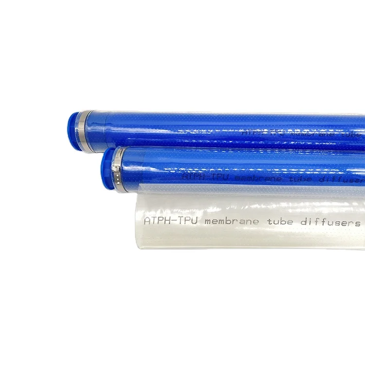 Aquaculture Aquarium Flexible Weighted Aeration Tubing Plastic TPU Membranes Aerator Pump Air Tube Diffusers