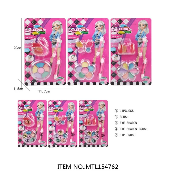  Wholesale GCC Non-toxic Makeup Set for Kid Cheap Make Up set toys DIY Cosmetic Toy