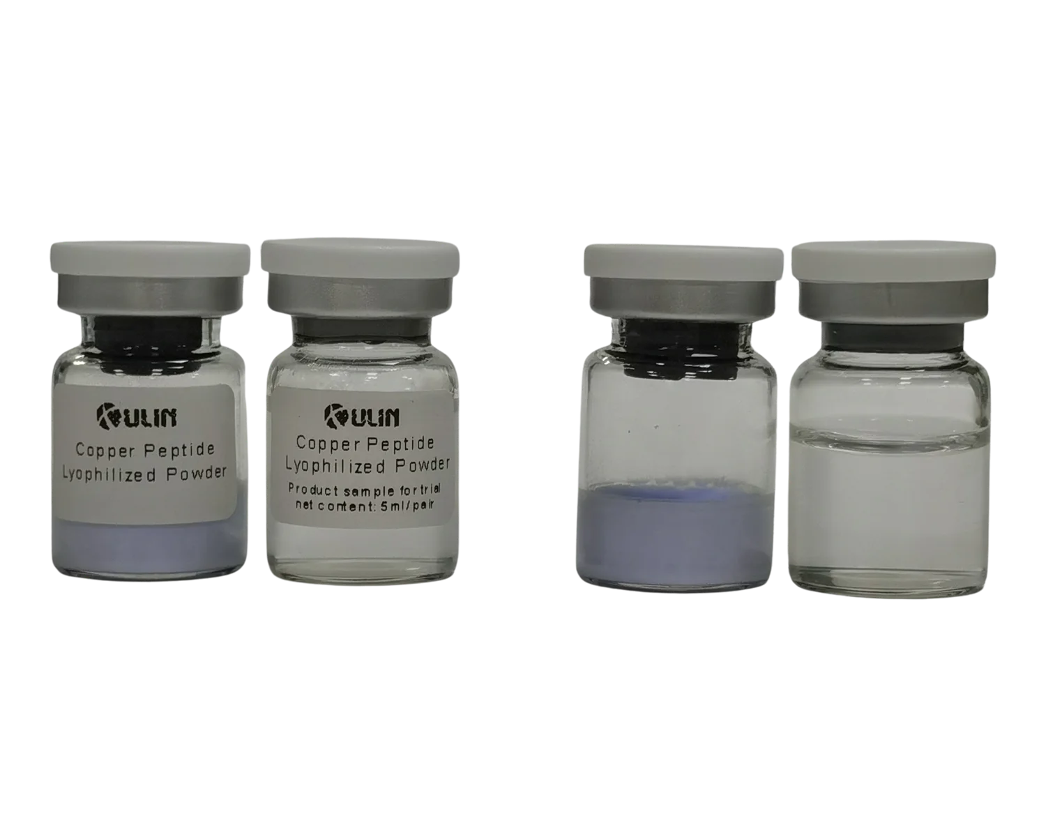 New Product Anti-Inflammatory Blue Copper Peptide Lyophilized Powder 5ml Daily Use Face Redness Reduction OEM/ODM