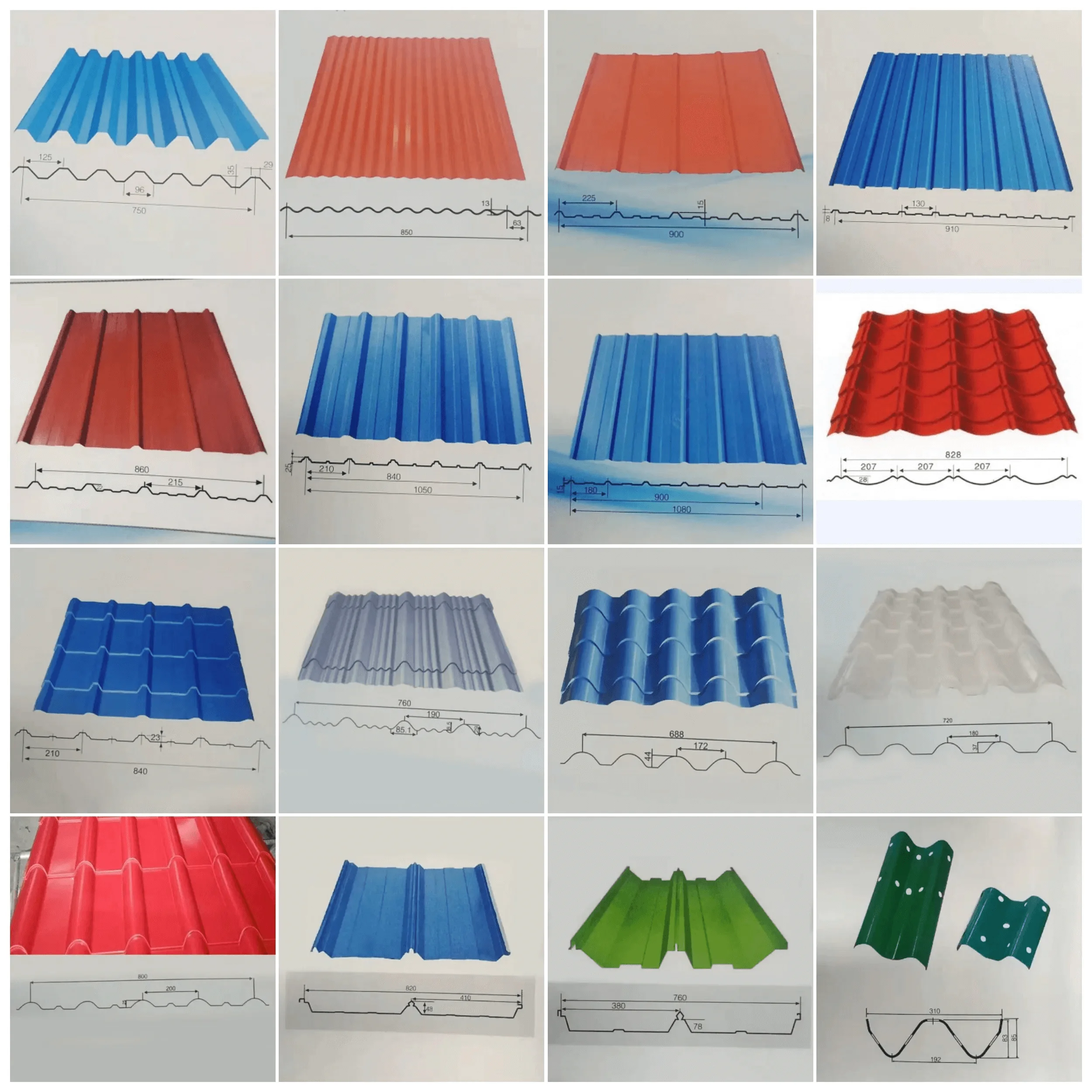 Factory Supply High Quality Floor Tiles Making Machine Roof Tile Making Machine