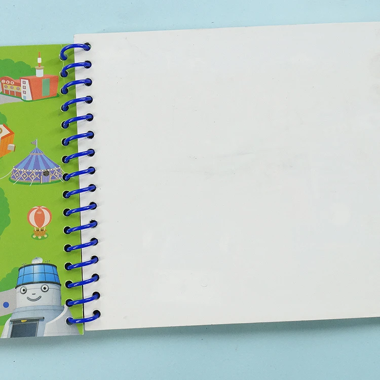 
Custom Magic Aqua Water Coloring Book With Magic Pen for Children 