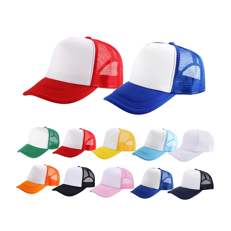 Factory Direct Sale High Quality Sports Plain Popular Trucker Hat Classic Purple Custom For Summer