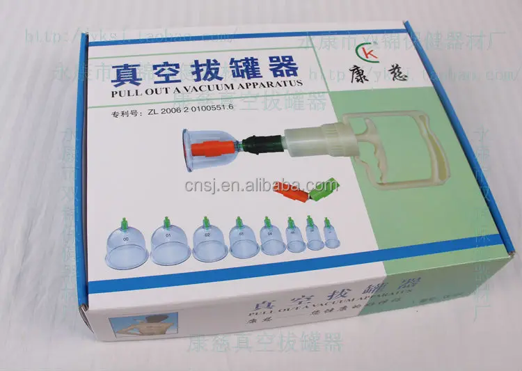 24 pcs Cupping/ Chinese Traditional massage cupping set/Medical Cupping Jar