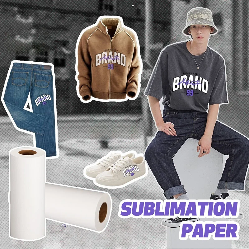 Heat Transfer Paper Sublimation Paper Roll 64 Inch 90gsm