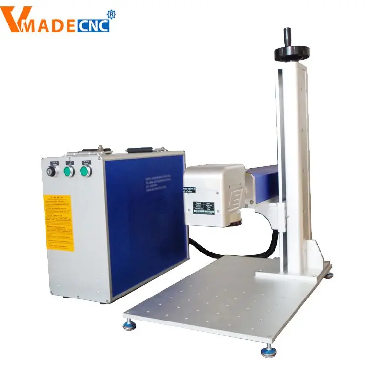 Portable Small Fiber Laser 20w 30w 50w 100w Max Raycus JPT CNC Desktop Color Marking Machine Price for