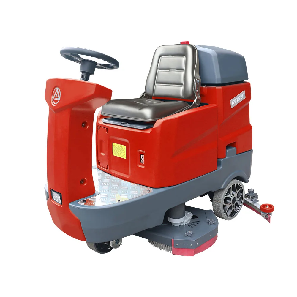 artred brand road cleaning equipment ride floor scrubber price floor machine scrubber