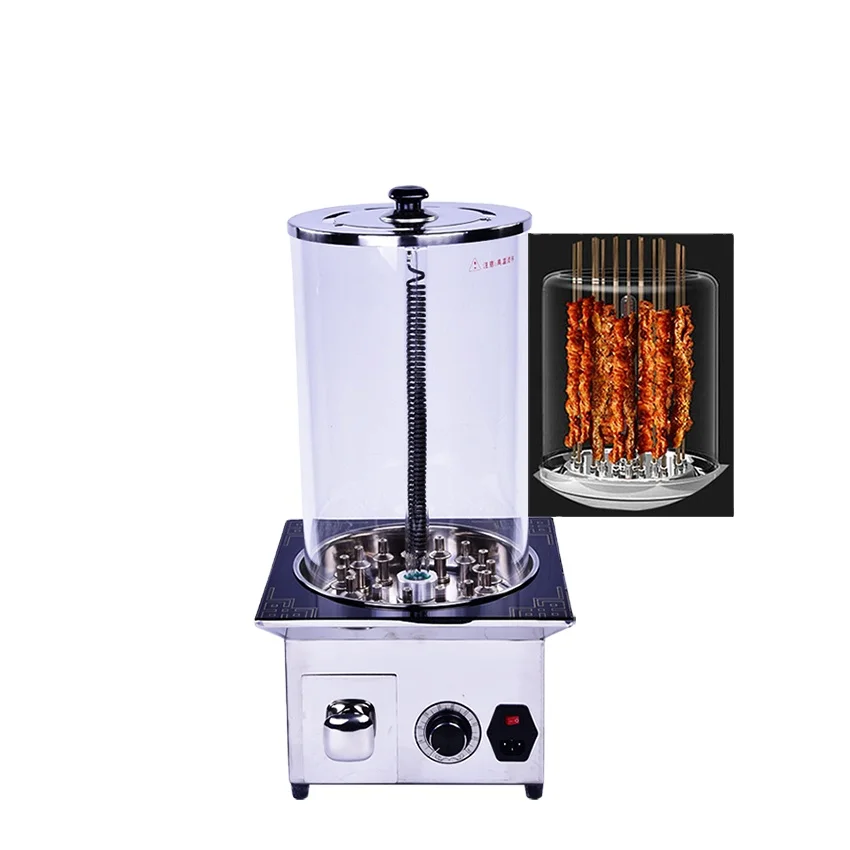 Cenhot Hotel Restaurant Electric Automatic Rotisserie  Barbecue Grill Made In China