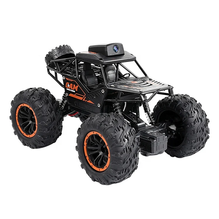 SY juguetes control remoto 1:18 Scale 2.4G Wifi Camera Radio Control Off Road Truck R/C Die-cast Climbing Remote Car