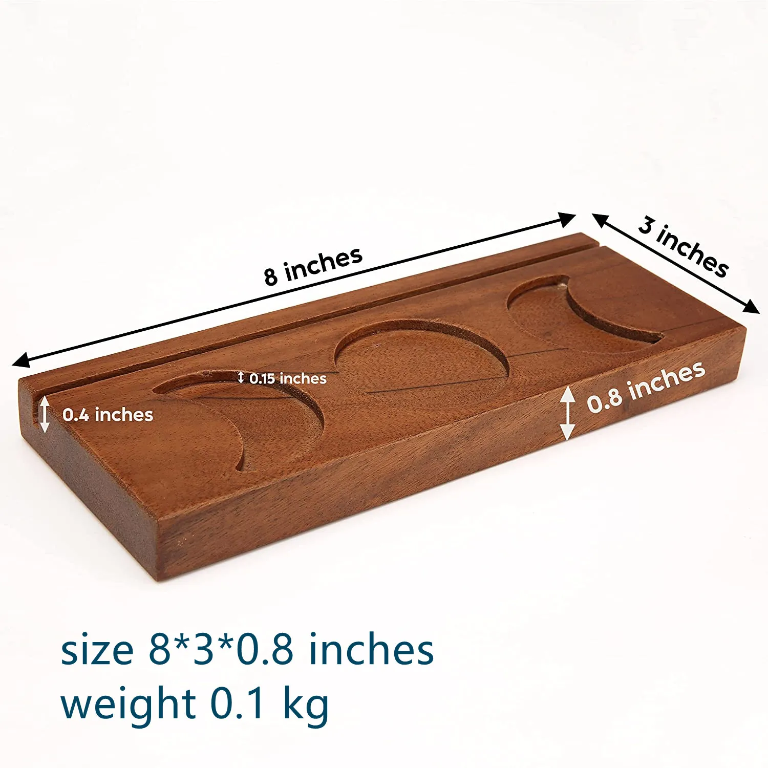 factory wicca witchy divination room decor crystal display triple moon ta rot card stand wooden altar candle holder accessories