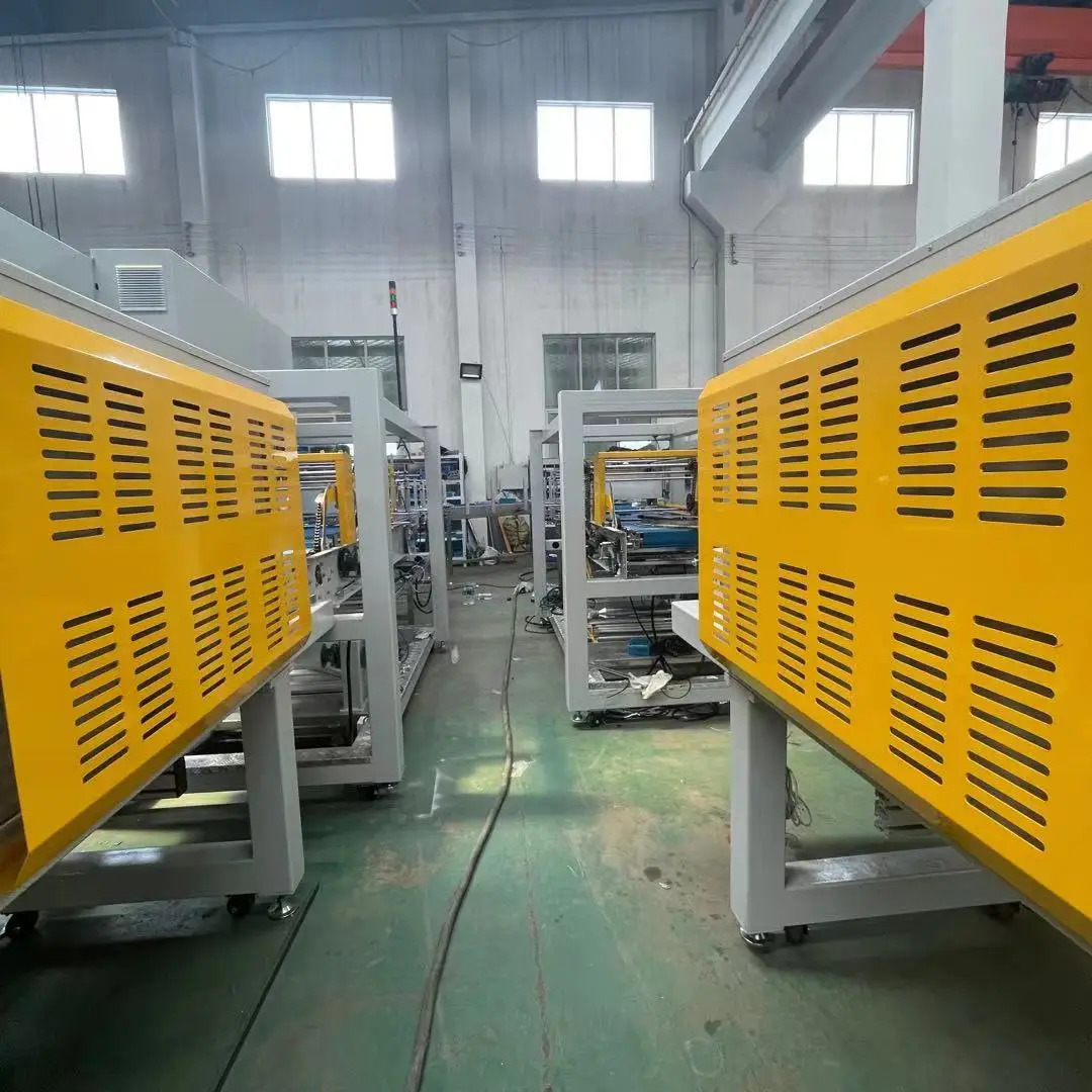 Best Equipment In Produce Line Give You Happy Reply One Piece Color Film Wrapping Machine