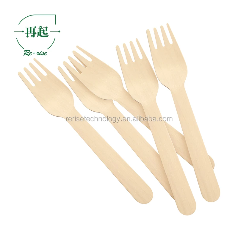 
China wood factory bulk production small package wood cutlery 