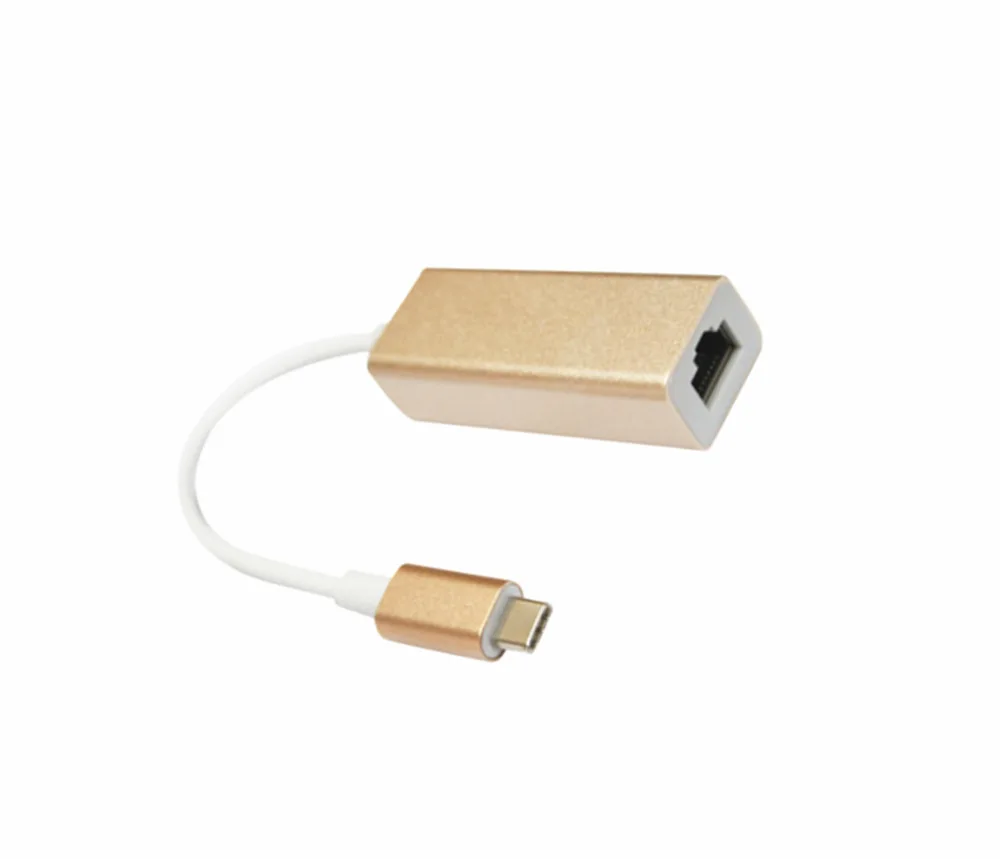 Новое поступление сетевая карта USB C Ethernet Type-C к RJ45 Lan для MacBook Windows 7/8/10 ноутбука 100