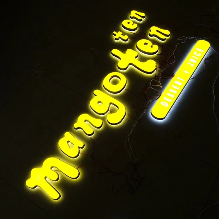  Новые товары 2019 светодиодная буква алфавита СВЕТОДИОДНАЯ световая вывеска