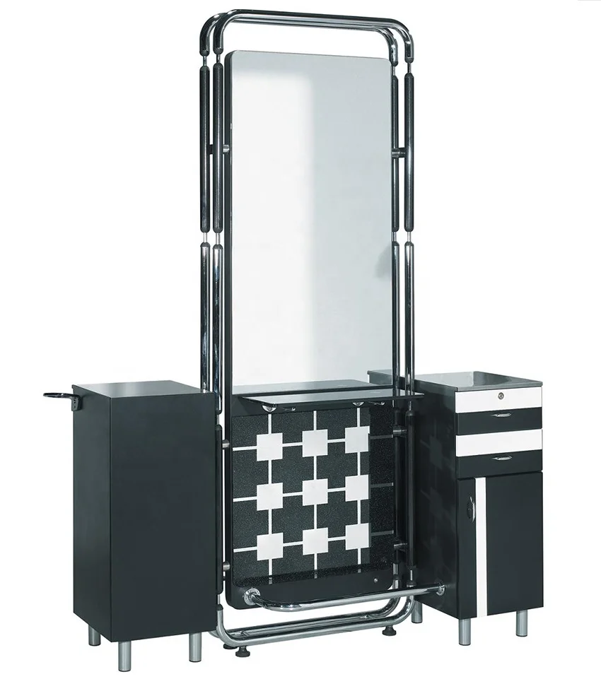 
Factory Outlet double side salon mirror station HY-MS008-0016 