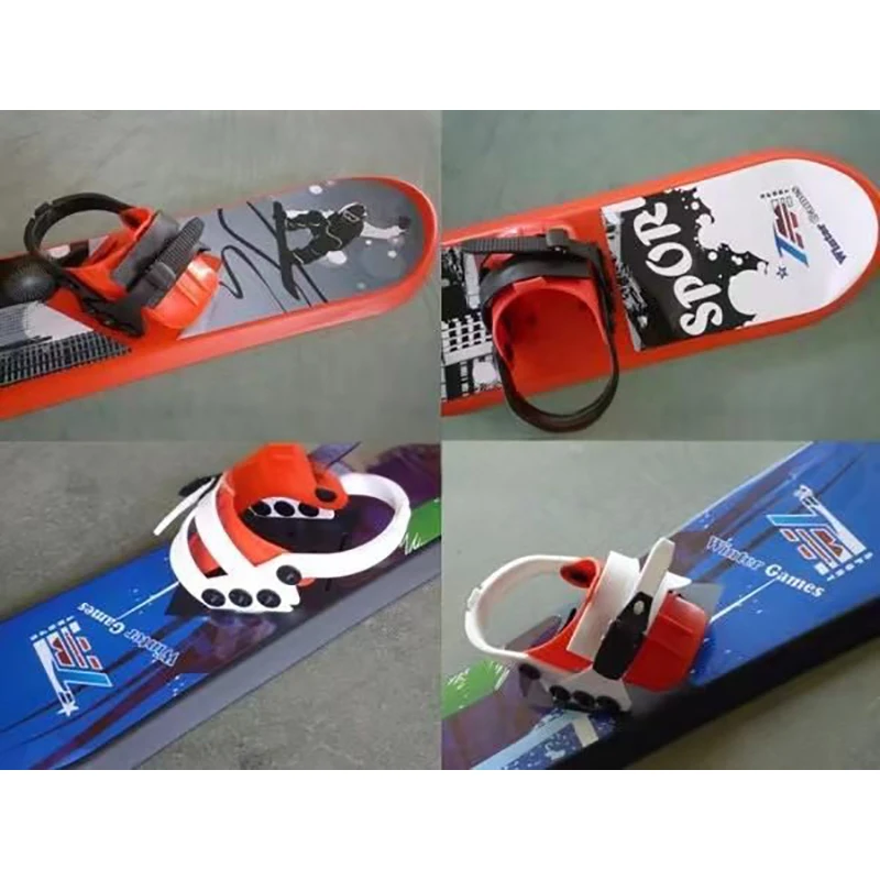 Factory direct sales winter sports kids snowboard kids plastic directional freestyle skis