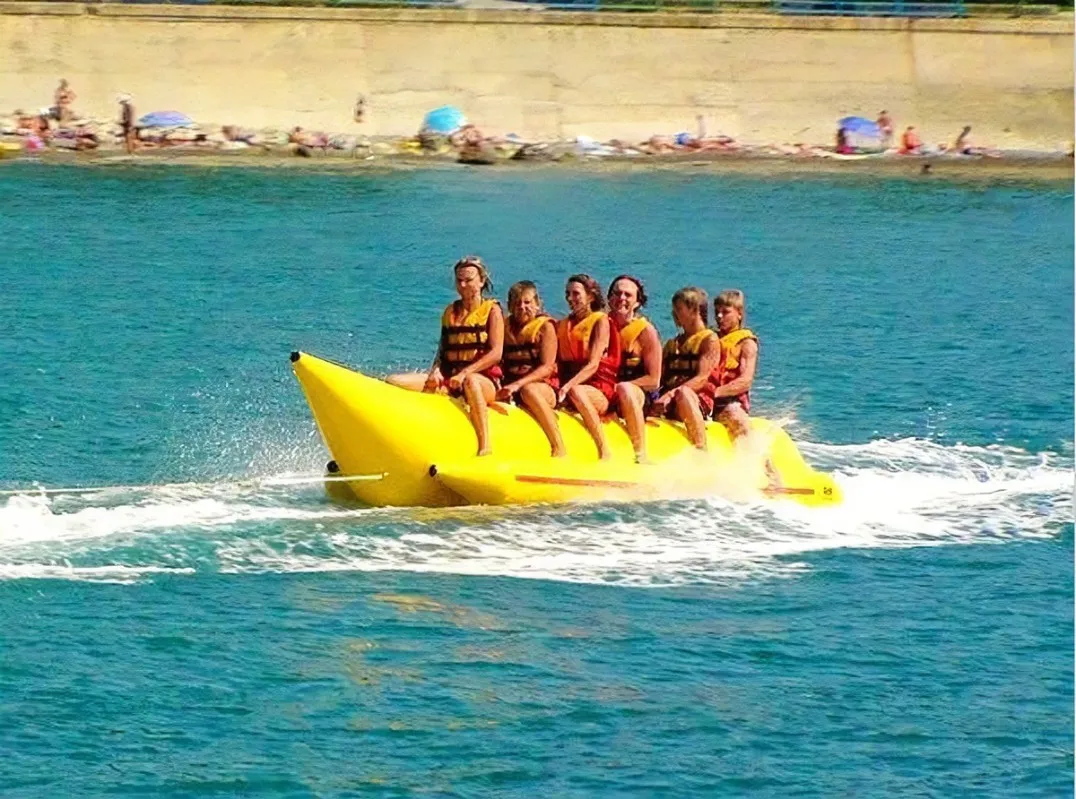 XZ OEM ODM Factory High Quality Water Pool sea inflatable banana boat For Sale