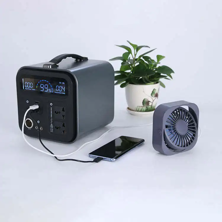 New Arrival UK Universal Plug 550w Power Station Lifepo4 Electric Solar Generator Powered Charging Power Station