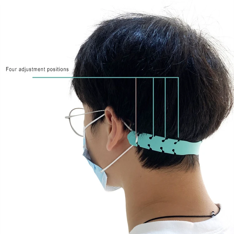 Fast Shipping Factory Price Silicone Ear Strap Extender Hook Relieve Ear Pain Face Mask Strap Extender for Adults and Kids