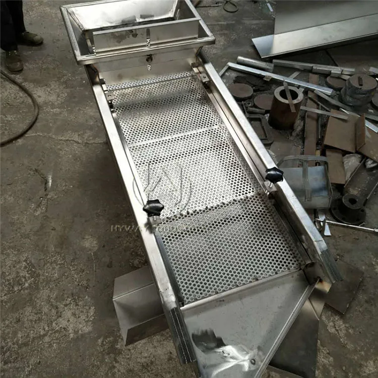 2 outlets 3 outlets Cat little ore sand soil compost grain coffee beans flour linear sieve vibrate vibrating screen machine