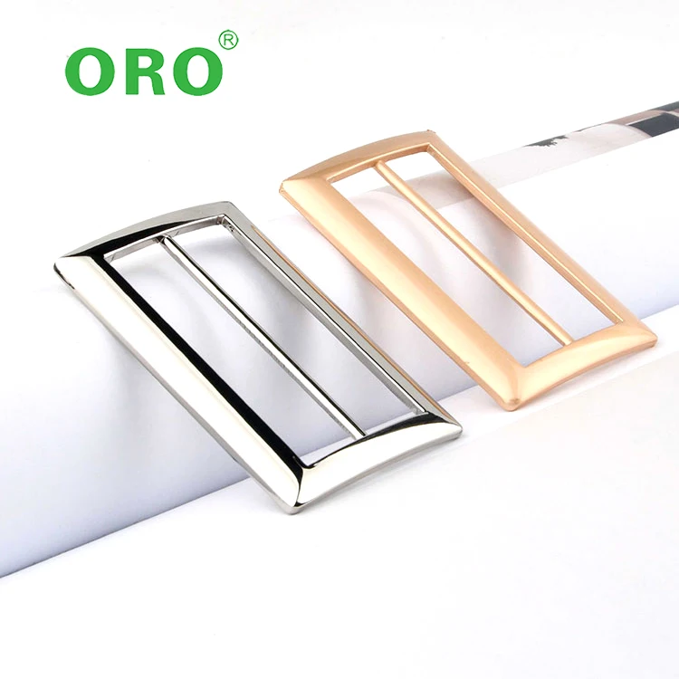 Custom Three-speed Adjustable Rotary Pin Buckles METAL TRI-Glide Roller Pin Buckle strap Metal Bag Buckles Belt