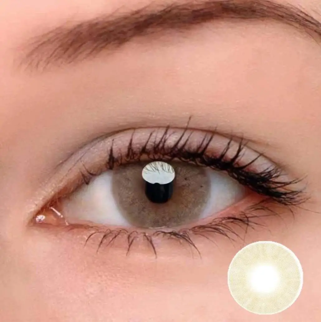 new arrival caramelize A.TAN w-10  color contact lens contact lenses hot selling cosmetic soft lens  size 14.2 mm