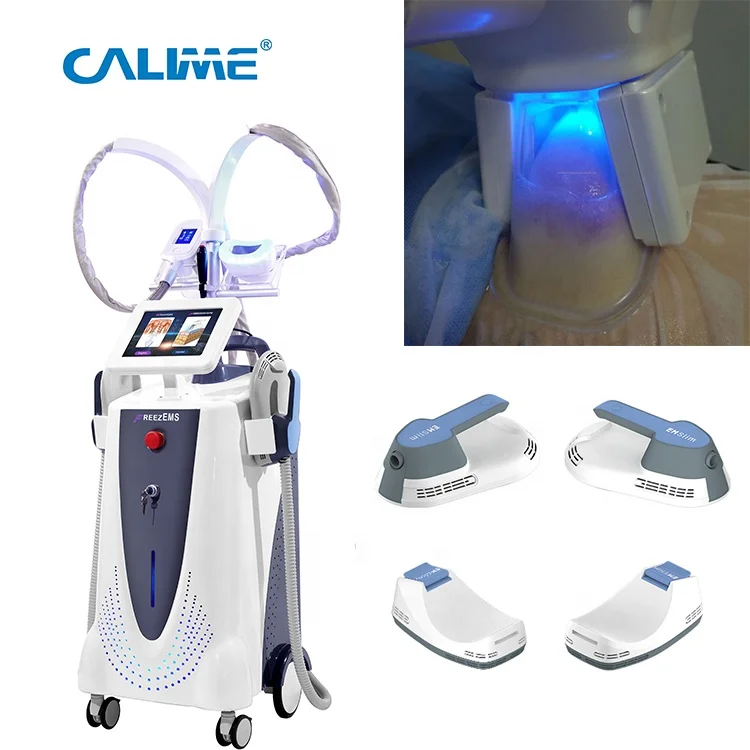 2022 beauty equipment sculpting slimming emslim 2 in 1 ems plus cryo machine cryo ems