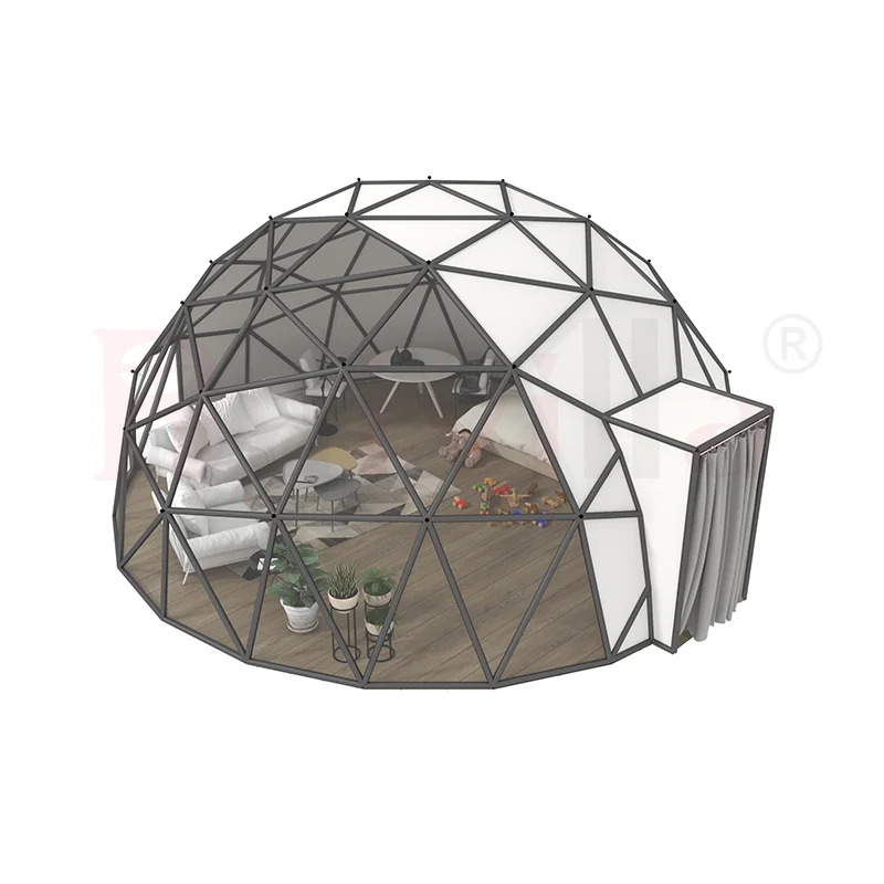 Baivilla 5 Star Quality Outdoor Dome Trade Show Tent Houses With Bath For Home