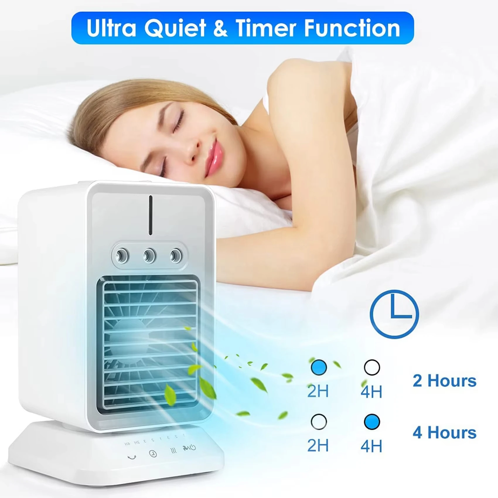 Best Seller Personal Air Conditioner Portable Evaporative Air Cooler Fan Timing Oscillation Function Humidifier for Home Outdoor