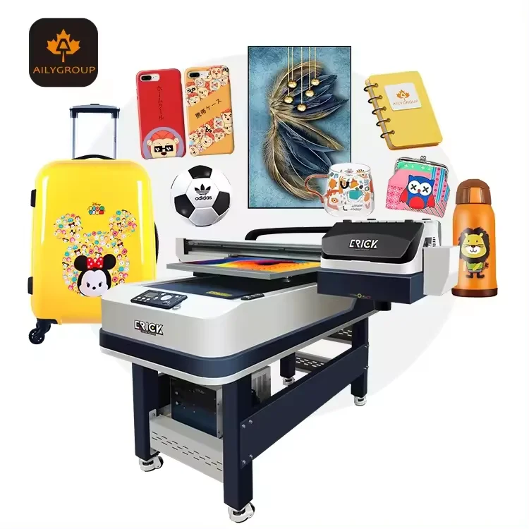 UV6090 9060 Flatbed Uv Printer 6090 for Glass/ceramic/wood All /pvc New Product 2020 Provided Inkjet Printer 220v Uv Ink
