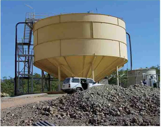 China Toncin automatic coals metal ore feed pulp tailing thickener treatment high rate central drive thickener