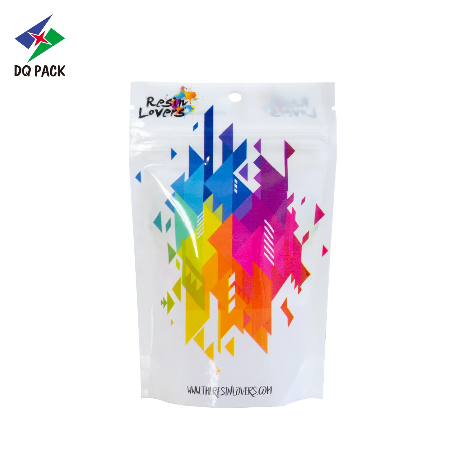 DQ PACK Plastic Resealable zip lock zipper bag for nuts dried fruit protein powder candy gummy packaging