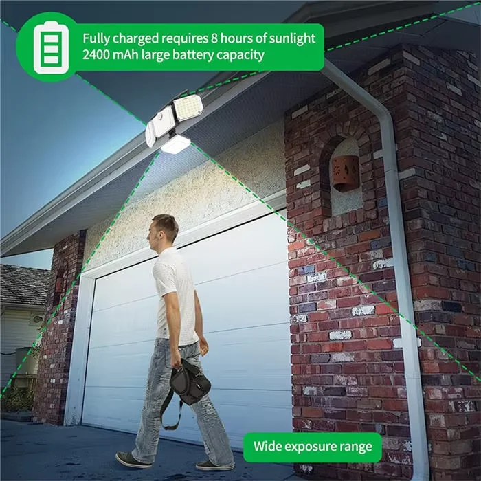 Motion Sensor Courtyard Garden Waterproof Solar Power Wall Light Outdoor Lighting Solar Garden Lights