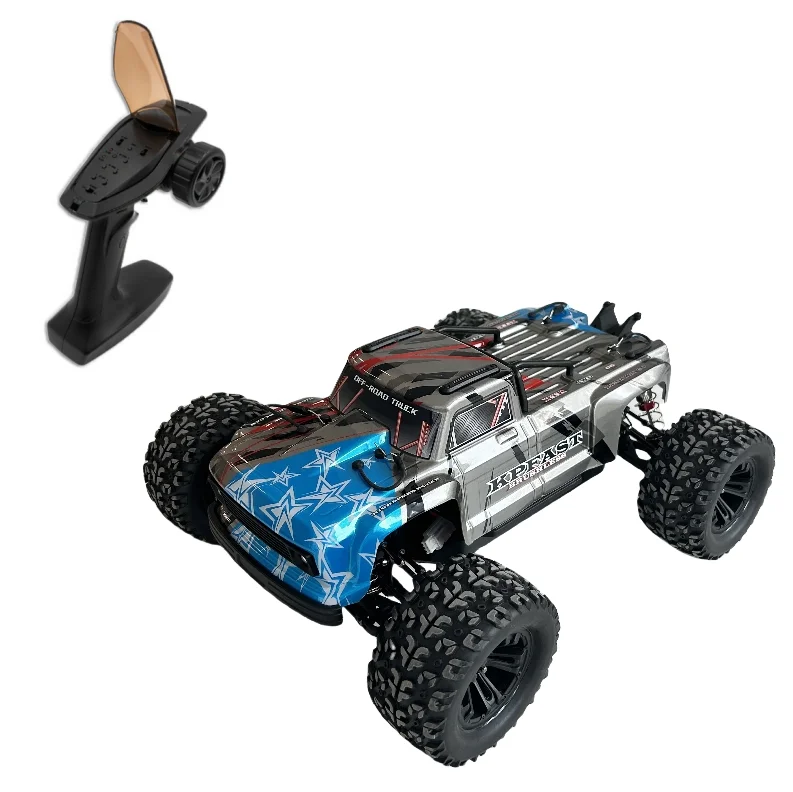 Big Basher SJY-M606 RC Car 1:10 4WD Brushless Highspeed Off-Road Monster Truck 60KM/H Hyper Go Metal Oil pressure Shock Absorber