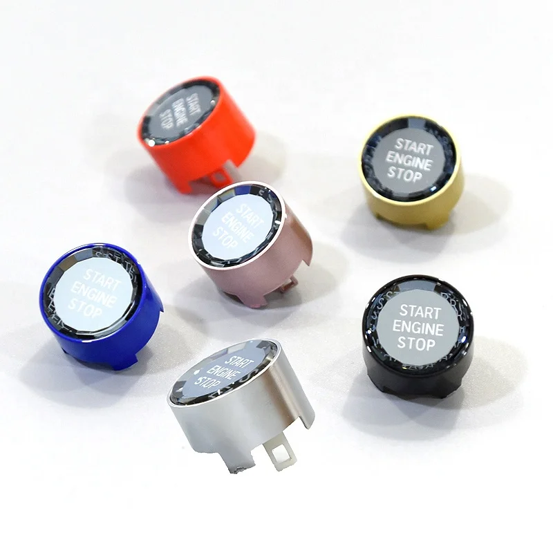 Car interior accessories crystal F/G engine start button switch for BMW (BRILLIANCE) 5 Series F10 F18 2013- 2017