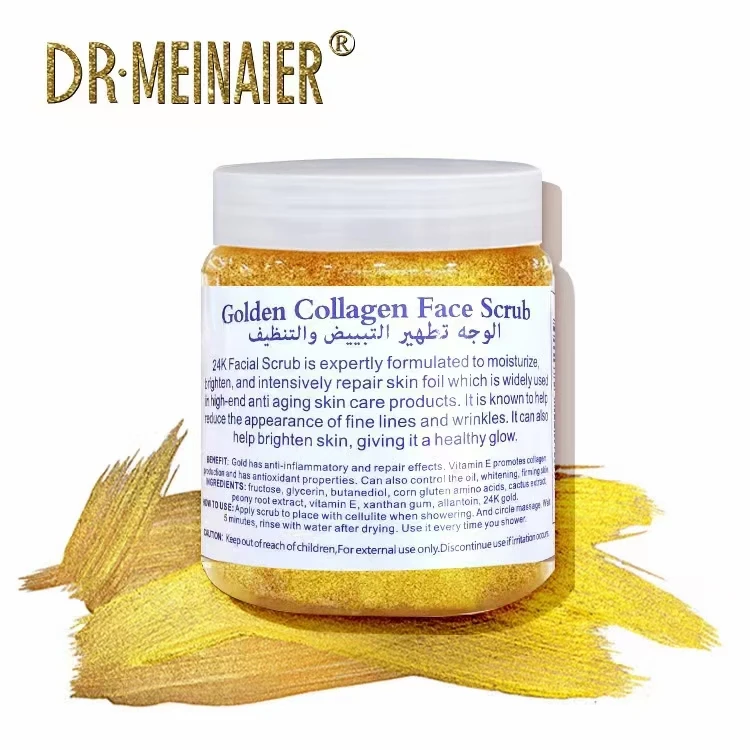 
New 24K Golden Scrub Body Exfoliate Moisturizing and moisturizing Anti-aging 
