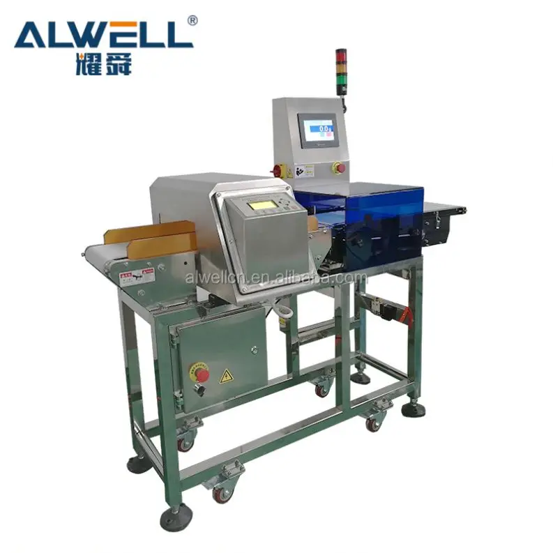 High Quality Check Weigher And Metal Detector Machinefood Scanner Metal Detector Combination