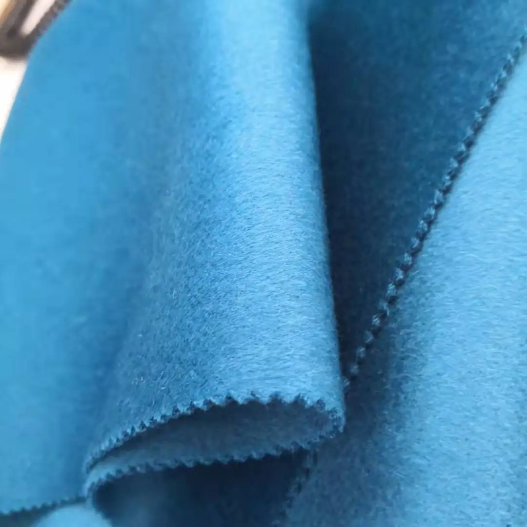 Italy  High Quarltiy Fabric 100%Cashmere Fabric for Winter Women Coat Customized Warm Touch Plain
