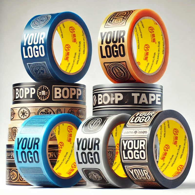 BOPP Tape Custom Logo Printed  Strong Adhesive Box Packaging custom packaging tape for Shipping Packing Sealing
