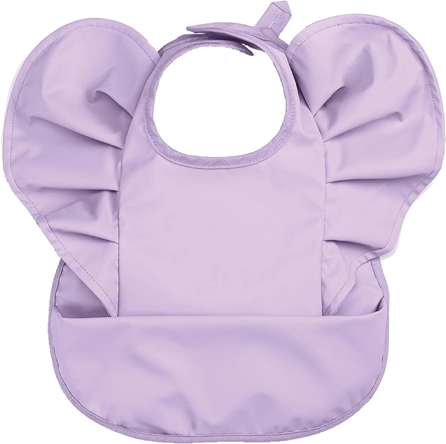 whosale OEKO-TEX 100 newborn  waterproof pu coating baby bib