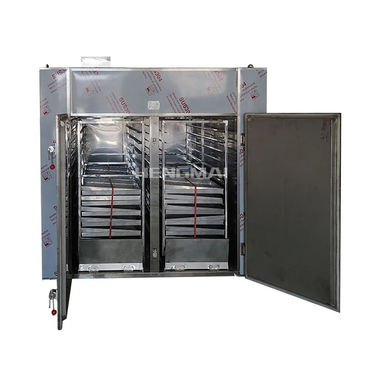 Large capacity tray type clay bricks hot air circulation drying oven machine dryer dehydrator manufactures