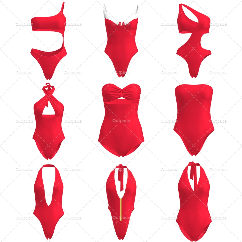 3D Custom Bathing Suit Leopard Luxury Swimwear Two Pieces Bikini Beachwear Tether Triangle Sexy Mini Bikini Sets Women Swimsuit