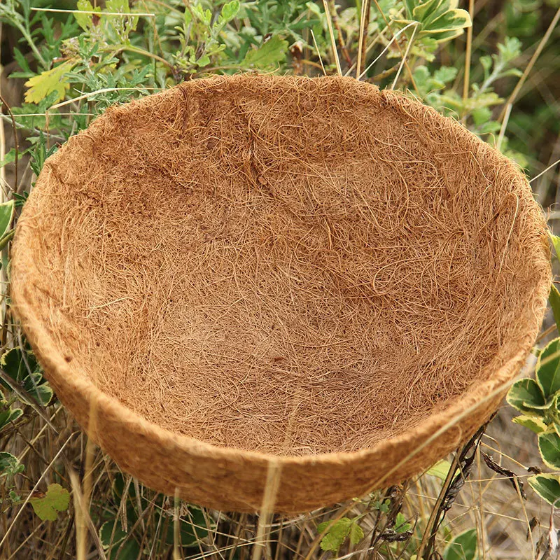 Coconut Fiber Wall-mounted Hanging Basket Flower Plant Basket