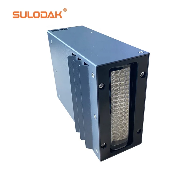 Fan Cooling System Uv Curing Lamp 200w Resin Circuit Board 395nm Ink Drying Light for On-line Inkjet Printer