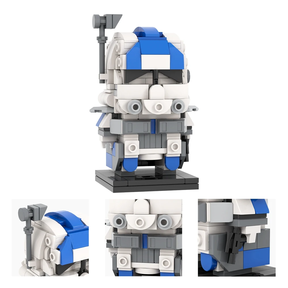 MOC2262-2270 имперский Штурмовик Вулф пять командиров Cody Tech эхо-вредитель перекрестные космические войны головные блоки детские игрушки