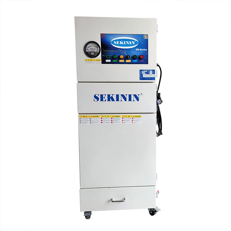 Air Pulse Jet Self-cleaning Industrial Dust Collector For Laser Cutting Woodwork