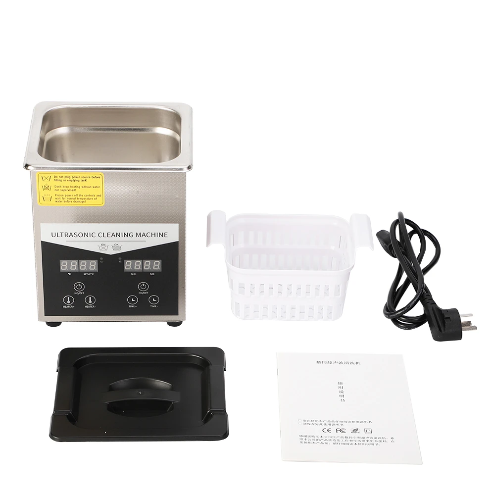 Hot Sale Adjustable Digital Timer Ultrasonic Cleaner Portable Auto Parts Ultrasonic Cleaner For Jewelry