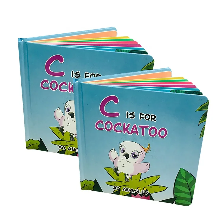 Картонная Печать Эко Высокое качество за рубежом настольная книга печать по запросу книги для детей детские книги