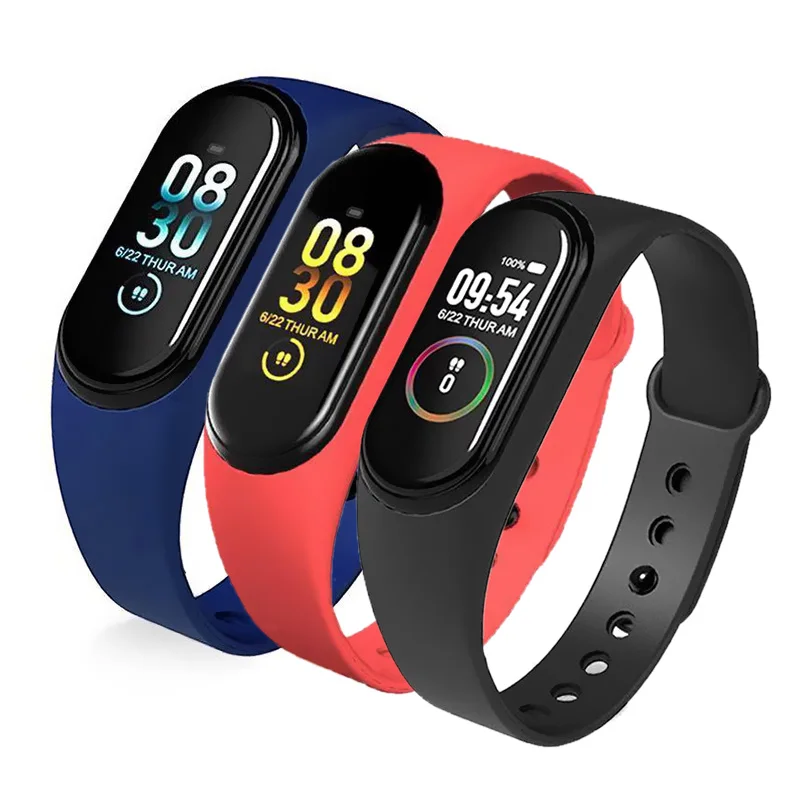 Новинка, Смарт-часы M4 2020, спортивный браслет, водонепроницаемый, низкая цена, дешевые смарт-часы M3, пульсометр