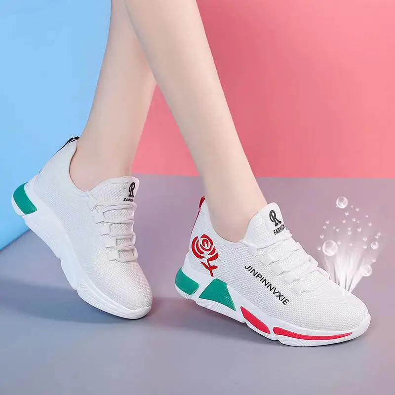 Female Flats Factory Casual Shoes Sport Sneaker Fashion Style Fantastic Women Walking Fitness Shoeszapatillas De Mujer
