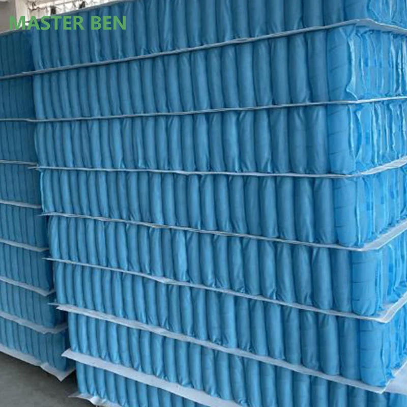 Hot sale 7 Zones Bed Mattress Pocket Spring In A Box